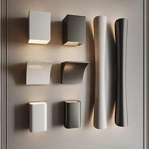 Modern wall lamp 3d model