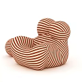 Modern Lazy Sofa Leisure Chair 3d model
