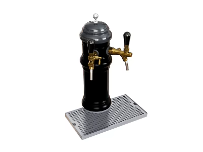 Faucet beer faucet craft brewing faucet 3d model