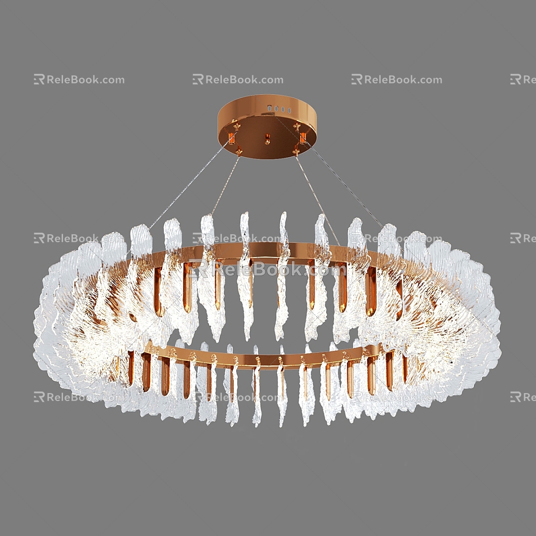 Simple Light Luxury Chandelier model