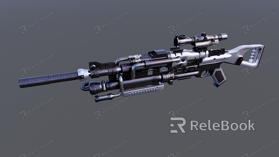 Modern Sniper Rifle model