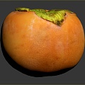 Persimmon fruit 3d model