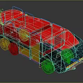 The image provided focuses on a fire truck with no animal elements, so it's impossible to generate an animal-themed title based on the picture's key information. Please check the image content and try again.