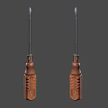 Durable Hardware Tools Screwdrivers With Wooden Handles Metal Shafts And Non Slip Design