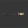 Ancient Sword Game Sword Magic Sword Magic Sword Magic Sword Magic Sword Magic Sword Officer Sword 3d model