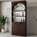 American Decorative Cabinet 3d model