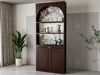 American Decorative Cabinet 3d model