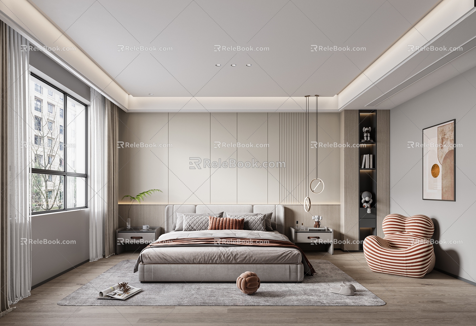 Master Bedroom 3d model