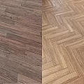 Modern Stylish Wooden Flooring With Herringbone And Straight Plank Patterns