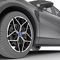 BYD Song L Door Can Open High Precision New Energy Vehicle with Interior 3d model