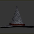 Modern Witch Hat Magician Hat Magic Hat 3d model