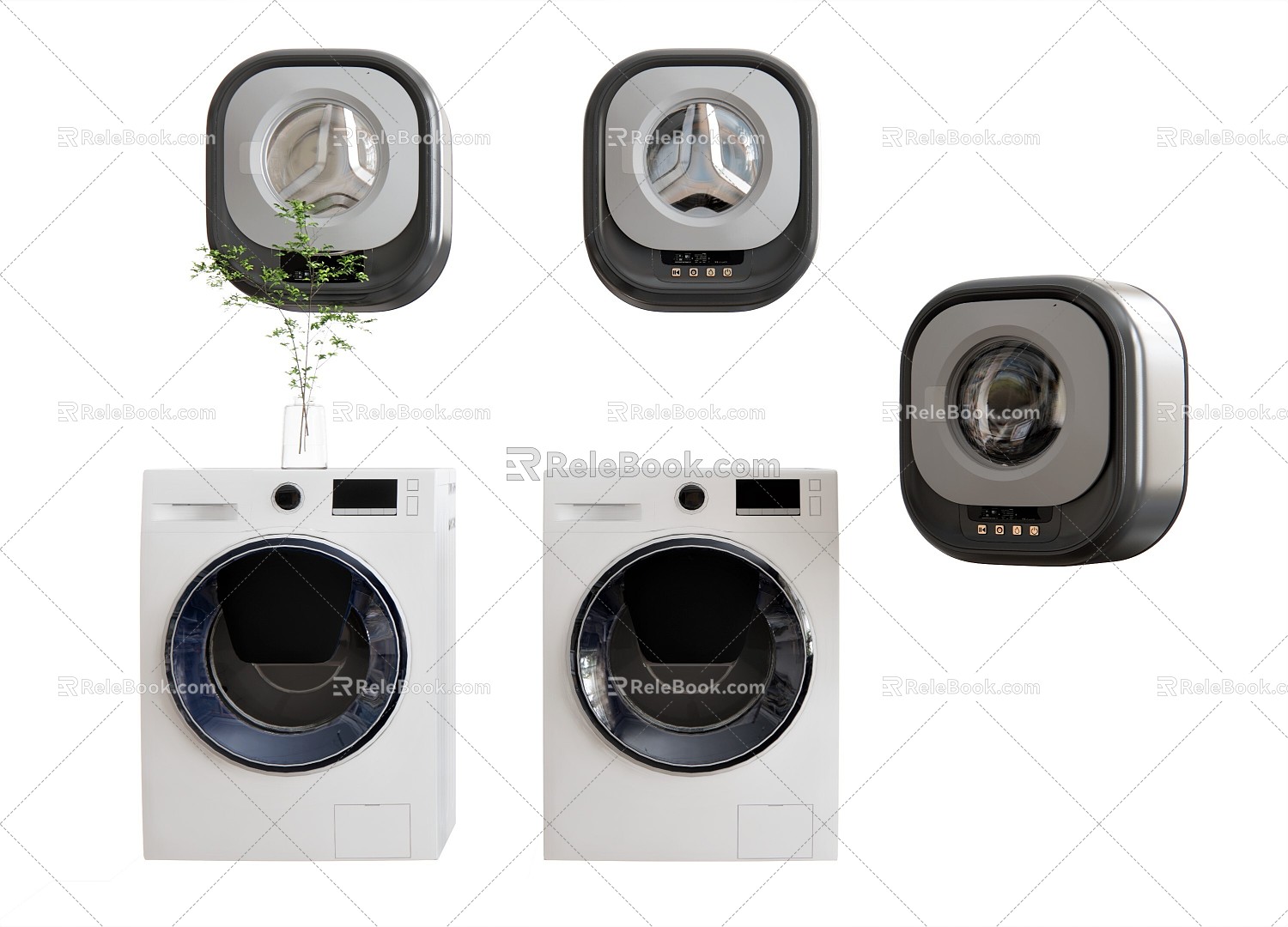 Modern Washing Machine Wall Mounted Washing Machine Drum Washing Machine Children Washing Machine Underwear Washing Machine model