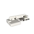 Multiplayer sofa 3d model