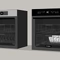 Modern Disinfection Cabinet Dishwasher 3d model