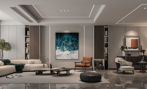 Living room 3d model