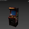 game machine street game machine 3d model