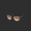 Tortoiseshell Sunglasses With Gradient Tinted Lenses For Stylish Daily Use
