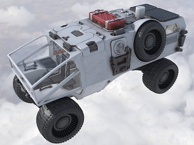 Mars Expedition Vehicle 3d model