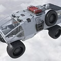 Mars Expedition Vehicle 3d model