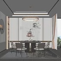 New Chinese Restaurant 3d model
