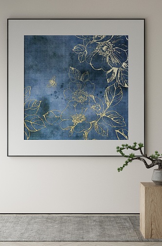 New Chinese Decorative Painting 3d model