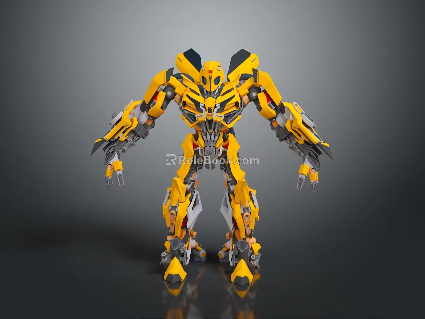 Bumblebee Transformers robot sci-fi robot figure 3d model