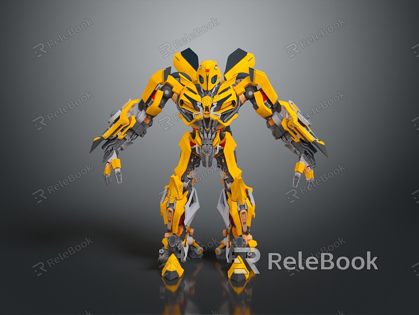 Bumblebee Transformers robot robot sci-fi robot figure model