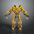 Bumblebee Transformers robot sci-fi robot figure 3d model