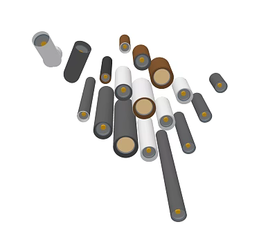 Modern spotlight track light downlight 3d model Modern spotlight track light downlight 3d model