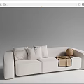 Modern Multiplayer Sofa 3d model