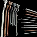 Assorted Metal Bars With Different Colors And Sizes For Hardware Projects 3d model