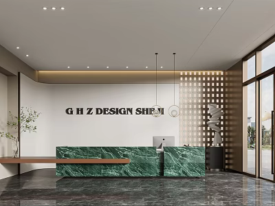 Modern Front Office Front Desk
