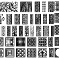 Creative Room Divider Designs With Various Patterns Shapes And Decorative Motifs 3d model