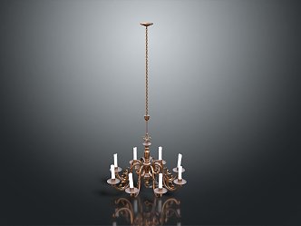 Chandelier Ceiling Lamp Living Room Chandelier Iron Chandelier Lighting Lamps Lighting Fixtures Furniture 3d model