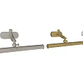 Modern Decorative Wall Lamps With Brass And Chrome Finish And Sleek Design