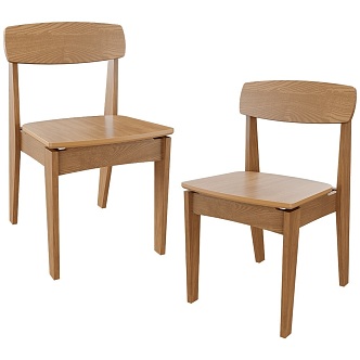 Norman Casual Single Chair 18 3d model