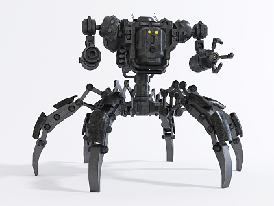 Modern Robot Military Equipment 3d model