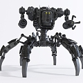 Modern Robot Military Equipment 3d model