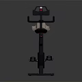 Modern Stationary Exercise Bike With Digital Display And Ergonomic Seat