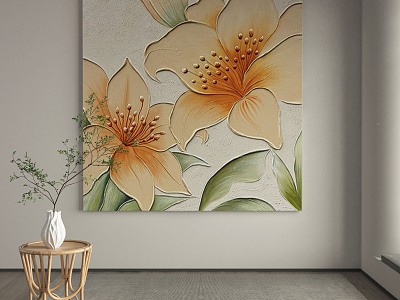 Quiet decorative painting model