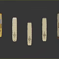 Various Colored Electric Tram Models With Different Style Designs Collection