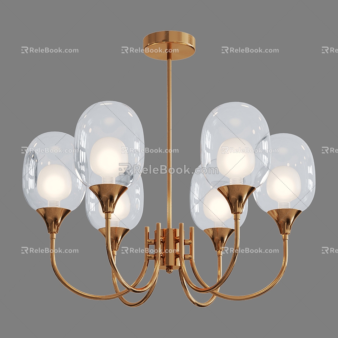 Simple Light Luxury Chandelier model