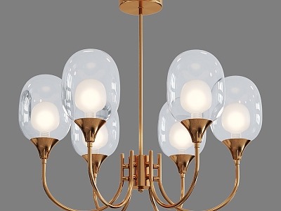 Simple Light Luxury Chandelier model