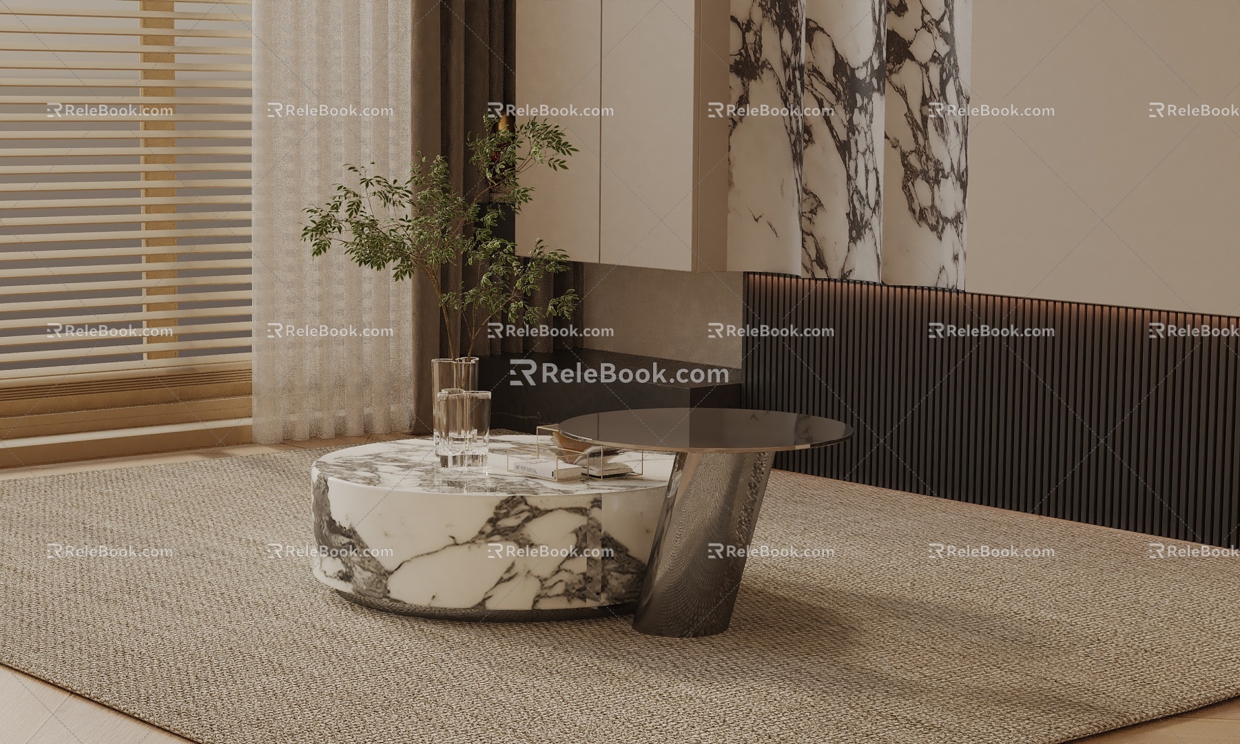 Coffee table 3d model