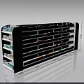 Well Stocked Pharmacy With Prescription And Over The Counter Medicines On Shelves 3d model