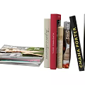 Stacked Books And Magazines Including Vogue Harry Potter And China Today Collection
