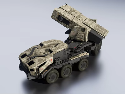 armored vehicle 3d model
