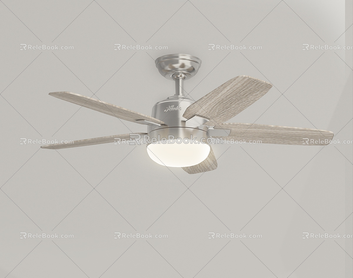 Modern ceiling fan modern ceiling fan 3d model