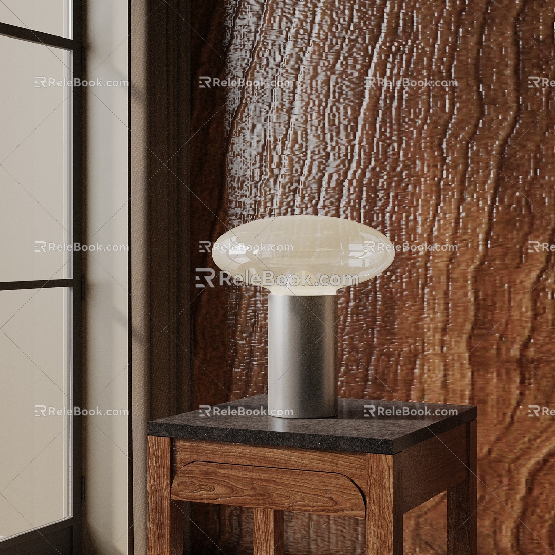 Modern table lamp 3d model