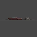 Rusty Vintage Old Car With Weathered Body Broken Windows And Retro Design